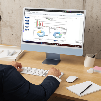 Plantilla Inteligente de Finanzas con IA – Google Sheet